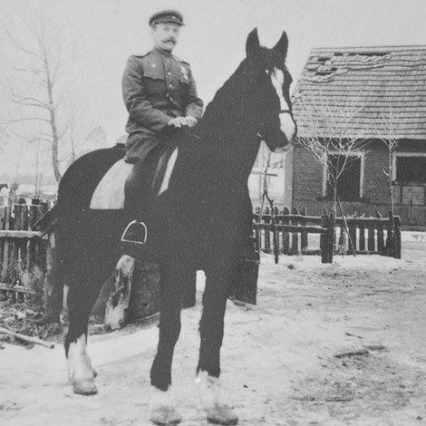 Н.Д. Деньгин. Фото военного времени