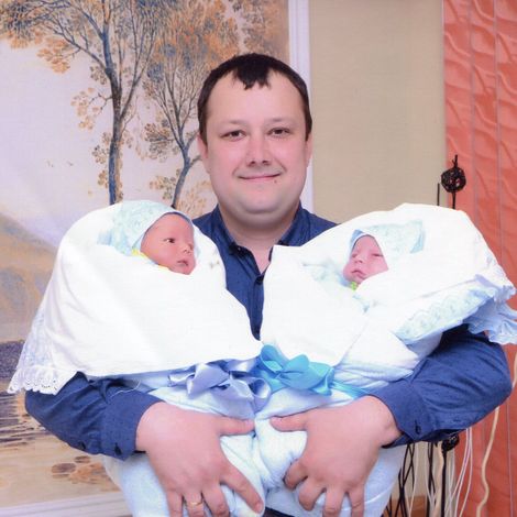 Юрий Иванович с сыновьями